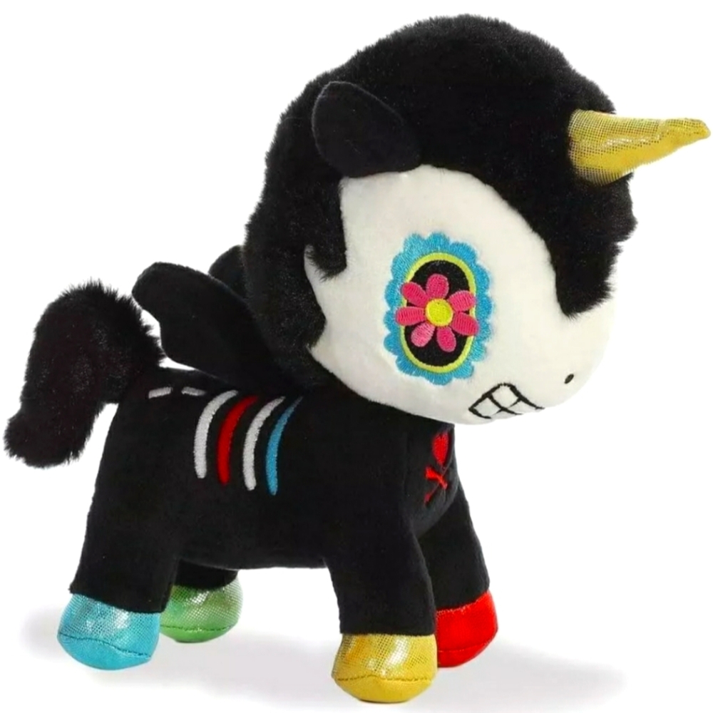 TOKIDOKI - "Caramelo" Day of the Dead Plush Unicorno Special Edition Stuffed Toy